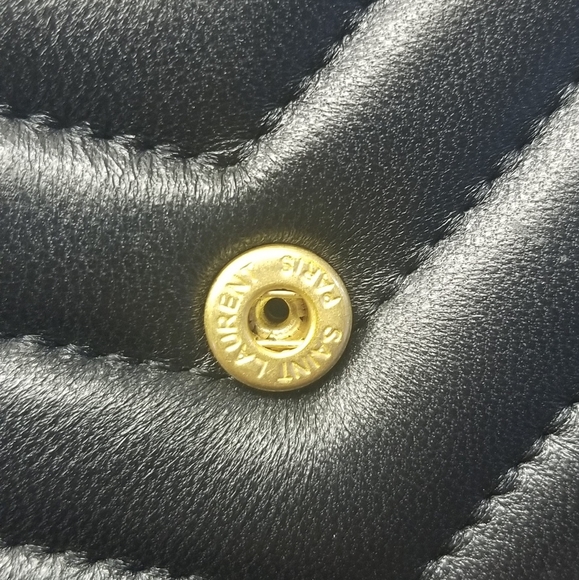 YSL Monogram Leather Purse - Picture 7 of 9